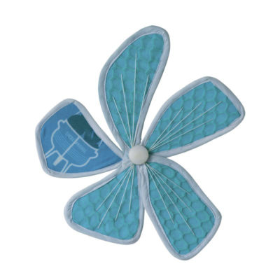 Lucky-Charms flower  – Light blue – Large