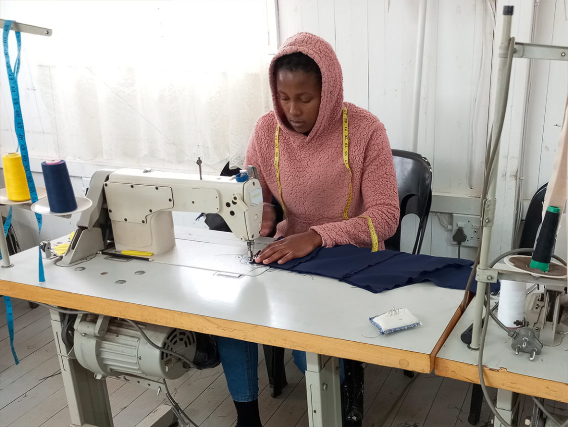 Sewing training for school uniforms – DesigningHope